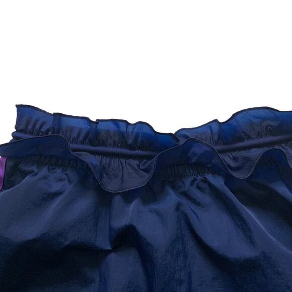 Adidas Ruffle Skirt Women's Size XS Original Collegiate Navy Purple Activewear - Picture 8 of 13